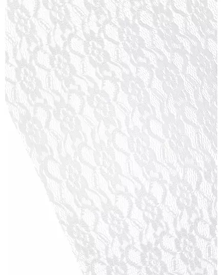 Hvit blondebordløper 30 cm x 5 m, bilde 2