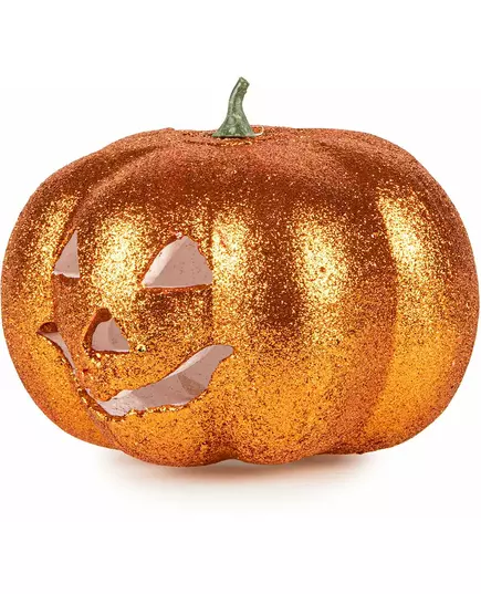 17 cm glitrende lysende Halloween-gresskar, bilde 2