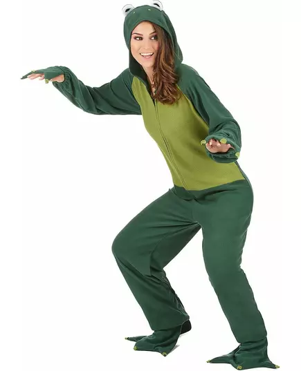 Damejumpsuit med frosk og hette, bilde 2