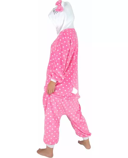 Rosa katt-jumpsuit for voksne, bilde 2