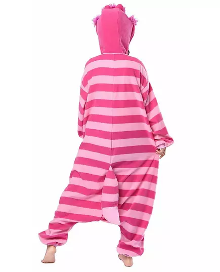 Alice i Eventyrland Cheshire Cat Kigurumi Onesie for Voksne, bilde 2