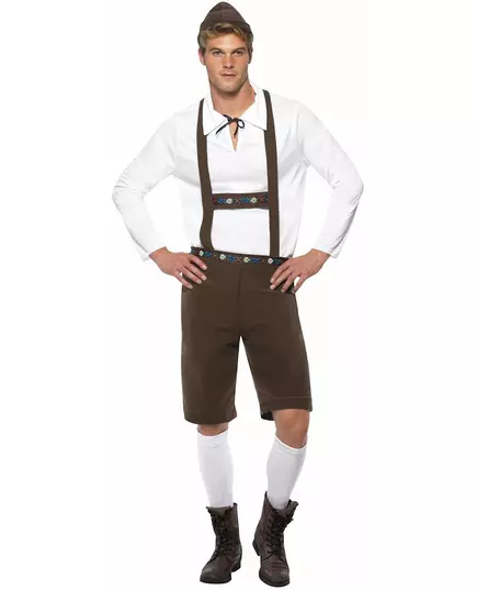 Complete Bavarian costume for men, Size: Large, image 2