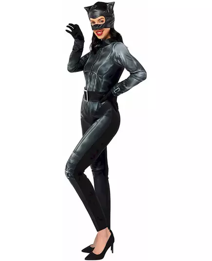 Klassisk Catwoman-kostyme for kvinner, Størrelse: Large, bilde 2