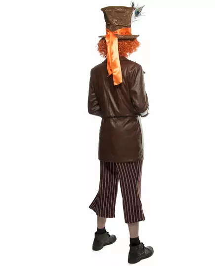 Deluxe Deranged Hatter-kostyme for menn, Størrelse: Medium (48/50), bilde 2