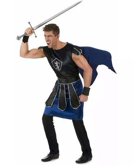 Lion knight costume for men, Size: Large, image 2