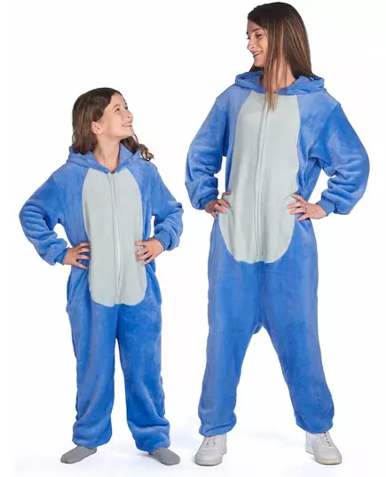 Blått romvesenkostyme for kvinner, Størrelse: Small/Medium, bilde 2