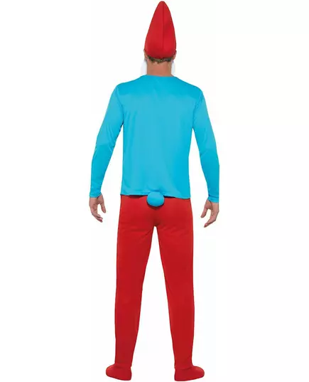 Papa Smurf-kostyme, stor voksenstørrelse, bilde 2
