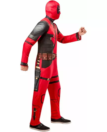 Voksen standard Deadpool-kostyme, Størrelse: Large, bilde 2