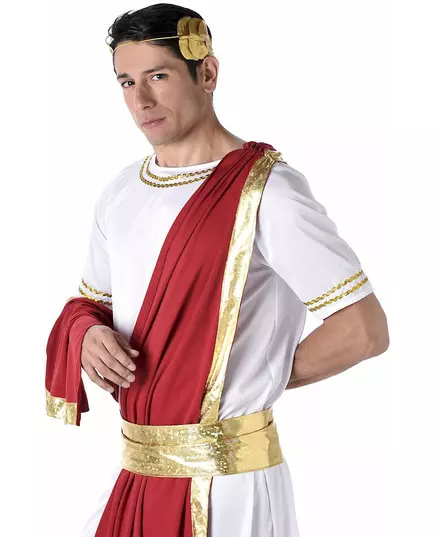 Roman Emperor Costume for Men, Size: Medium, image 2