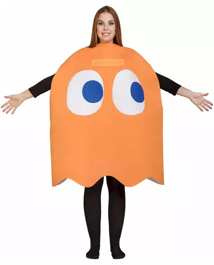 Clyde Spøkelseskostyme - Pac-Man Voksen, bilde 2