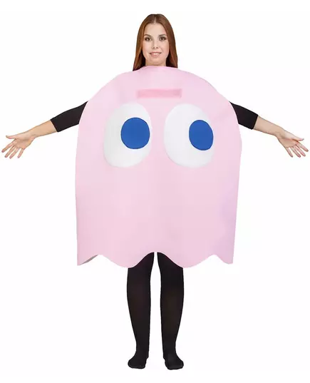 Pinky Spøkelseskostyme - Pac-Man Voksen, bilde 2