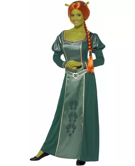 Fiona Shrek-kostyme for kvinner, Størrelse: Medium, bilde 2