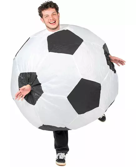 Oppblåsbart fotballkostyme for voksne, bilde 2