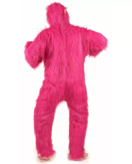 Rosa lateksgorillakostyme for voksne, bilde 2