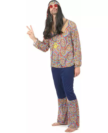 Psykedelisk hippiekostyme for menn, bilde 2