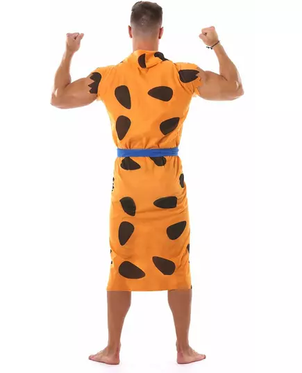 Oransje huleboerkostyme for voksne, bilde 2