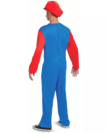 Klassisk Mario-kostyme for voksne, Størrelse: X-Large, bilde 2