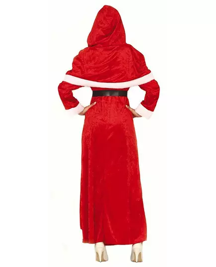 Mother Christmas costume long dress for women, Size: Medium (38-40), image 2