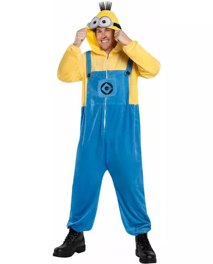 Klassisk Minions-kostyme for voksne, Størrelse: Large/X-Large, bilde 2