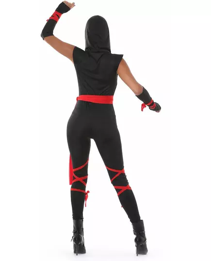 Sexy ninja-kostyme til kvinner, Størrelse: Small, bilde 2