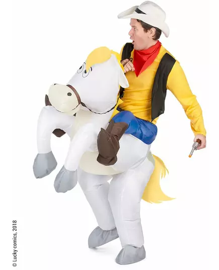 Carry Me Jolly Jumper Kostyme for Voksen - Lucky Luke, bilde 2