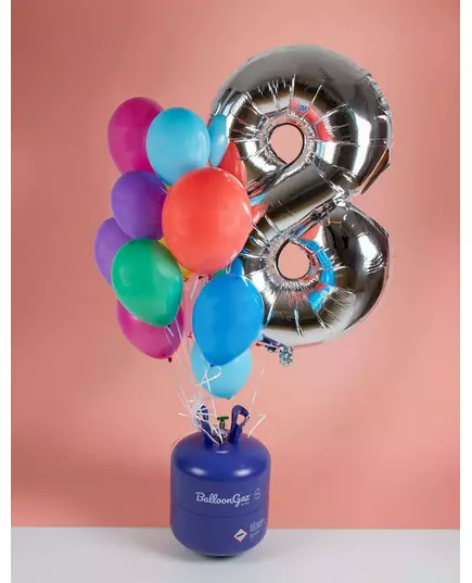 Stor heliumflaske for opptil 85 ballonger, bilde 2
