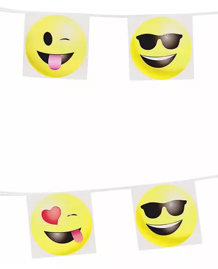 Imoji-emosjonsfigur-girlander 8 m, bilde 2