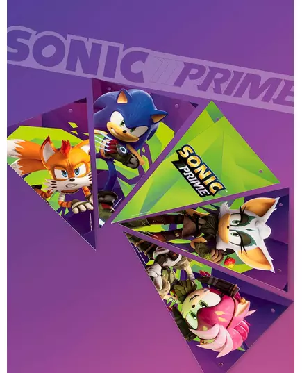 Sonic Prime 2m Bunting, image 2
