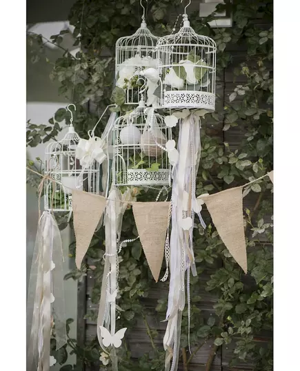 3m jute bunting garland, image 2