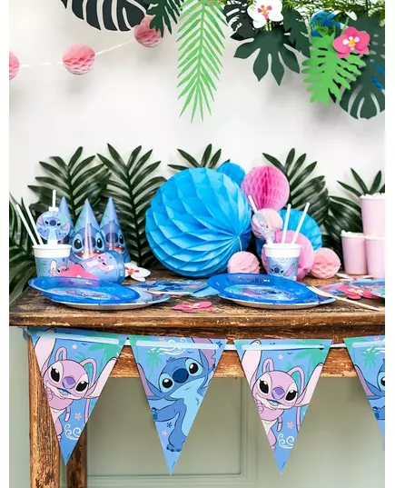 Stitch paper bunting garland 230 cm, image 2