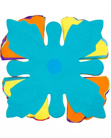 meter paper flower garland, image 2