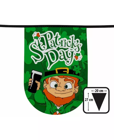 St. Patricks dag-girlander 6 m, bilde 2
