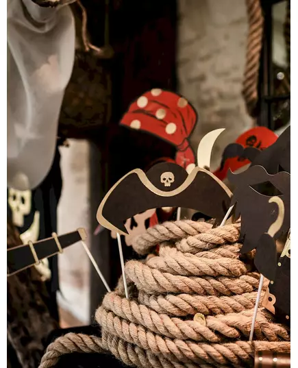 10-piece pirate photobooth kit, image 2