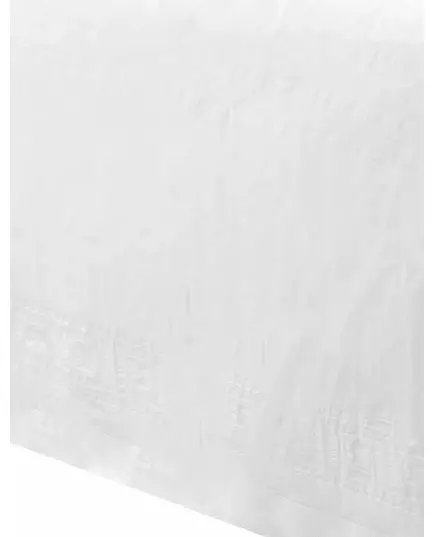 White lined paper tablecloth 137 x 274 cm, image 2
