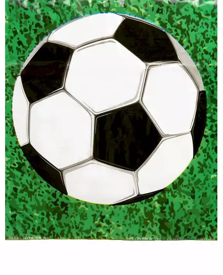 Football plastic tablecloth 120 x 180 cm, image 2