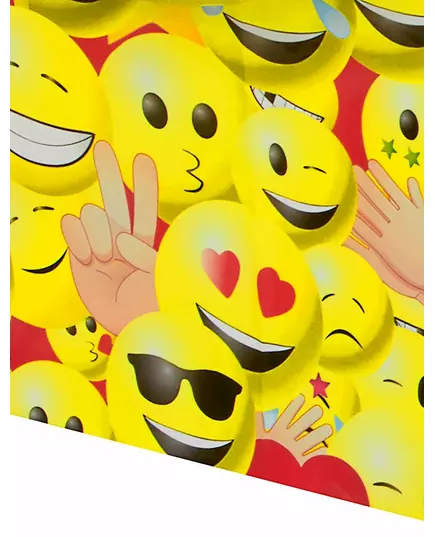 Imoji plastic tablecloth 180 x 120 cm, image 2