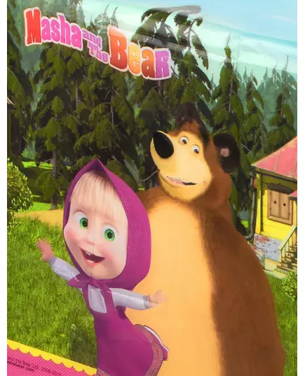 Masha og bjørnen plastduk, bilde 2