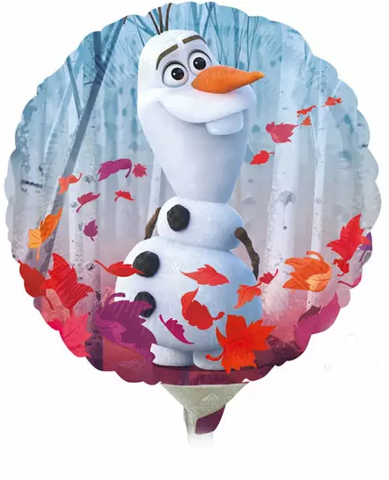 Liten rund folieballong Frost 2 23 cm, bilde 2