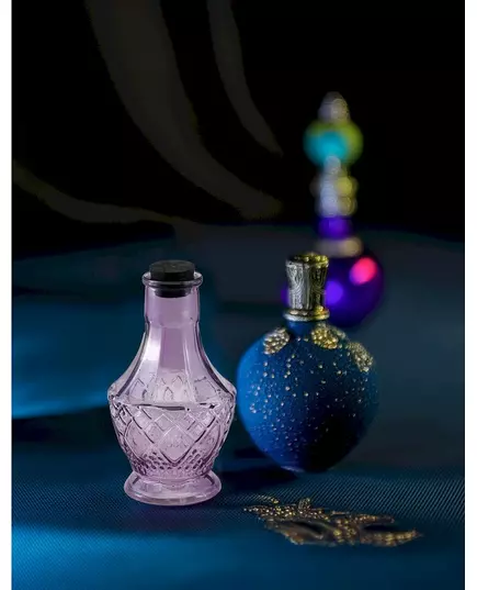 Liten lilla glassampulle 11,5 cm, bilde 2