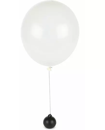 Black helium balloon weight 35 g, image 2