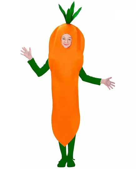 Carrot costume for children, Size: 11-13 years (158 cm), image 2