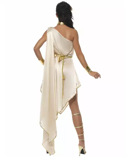 Beige goddess costume for women, Size: Medium, image 2