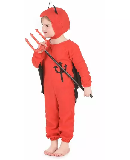 Red devil costume for children Halloween, image 2