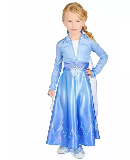 Elsa Frost 2 Deluxe-kostyme for jenter, Størrelse: 7–8 år (124–136 cm), bilde 2