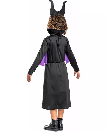 Klassisk Maleficent-kostyme for jenter, Størrelse: 7–8 år (124–136 cm), bilde 2