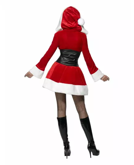 Women's corset Santa Claus costume, Size: Large, image 2