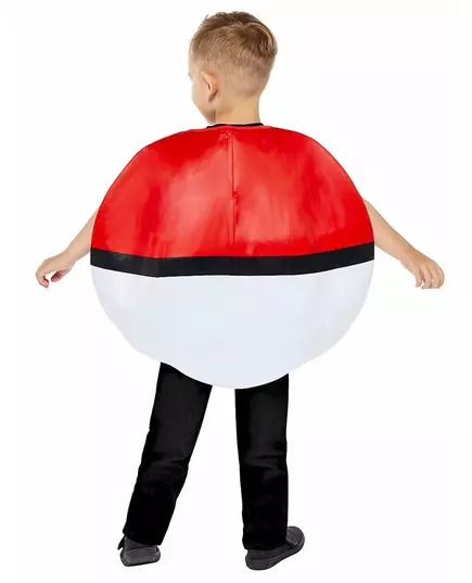 Pokémon Pokéball-kostyme til barn, Størrelse: 3–7 år (98–122 cm), bilde 2