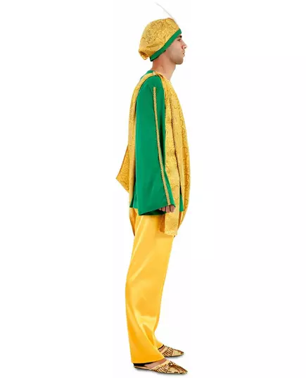 Yellow Sultan King Mage Costume for Adults, image 2