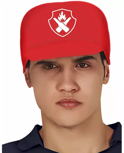 Adult tipsy firefighter costume, image 2