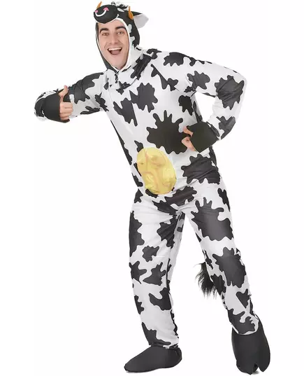 Adult cow costume, Size: Medium, image 2